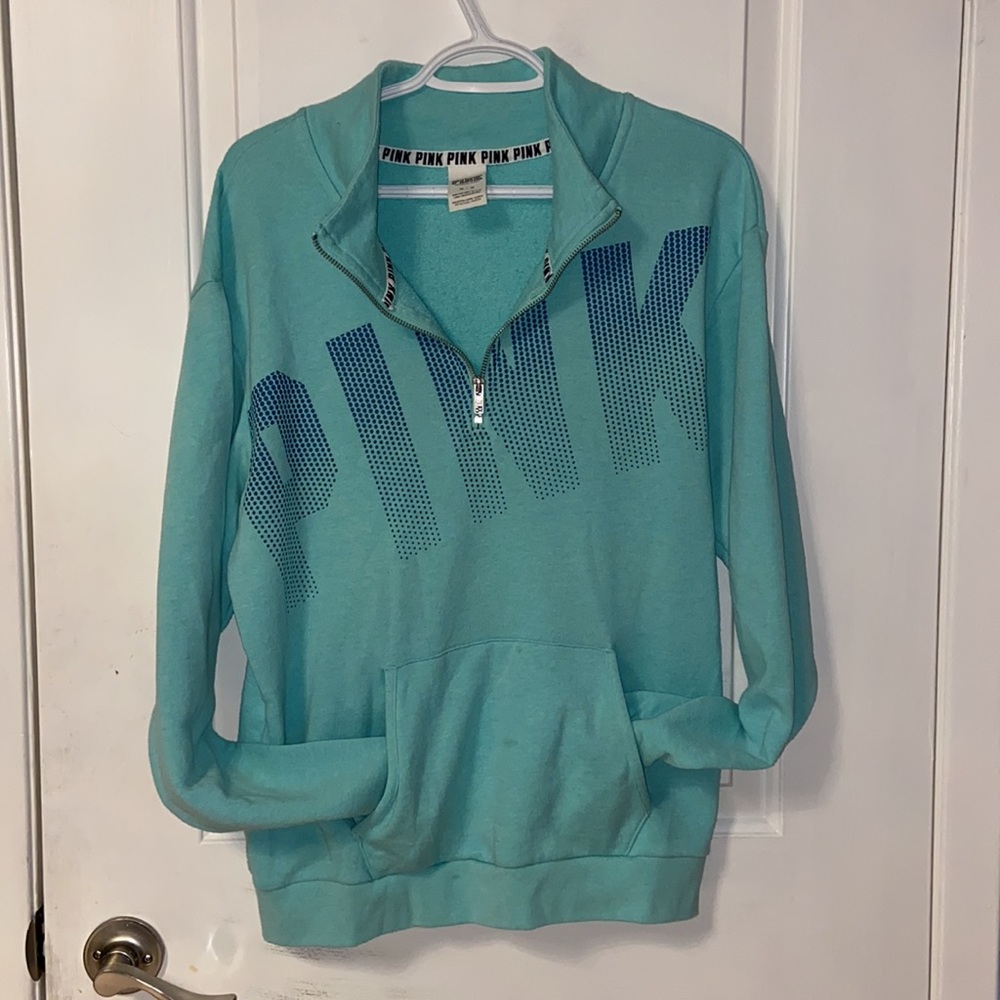 Victoria’s Secret Pink Half Zip Sweater